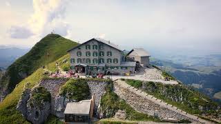 Alpstein von oben Berggasthaus Schäfler [upl. by Arua]