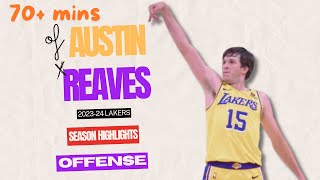 Austin Reaves OFFENSE 202324 Lakers Highlights [upl. by Harte412]