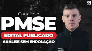 EDITAL CONCURSO PMSE PUBLICADO ANÁLISE SEM ENROLAÇÃO Ricardo Ziegler [upl. by Eendyc220]