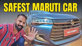 SAFEST MARUTI CAR  REALLY 😳 New Dzire 2024 Achieves FIVE STAR SAFETY Rating in GNCAP [upl. by Eahc395]