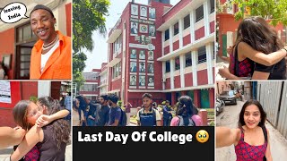 Last Day Of College 🥹❤️ Hansraj College DU [upl. by Ainej788]