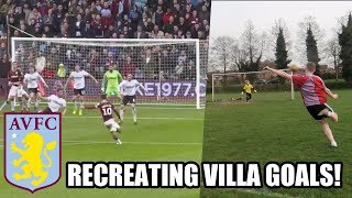 RECREATING ASTON VILLA GOALS  GREALISH VOLLEY HUTTON SOLO GOAL AND MORE [upl. by Bores]