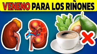 ¡Estos son los alimentos más dañinos para los riñones [upl. by Eiramnwad]