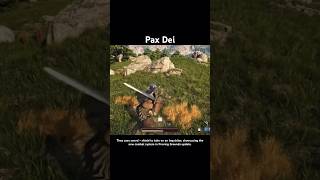 Sword  Shield Combat  Pax Dei paxdei mmorpg survival crafting [upl. by Acemat921]