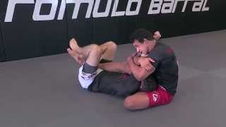 Romulo Barral Teaches Arm Bar Variation From Deep Half [upl. by Mauceri]