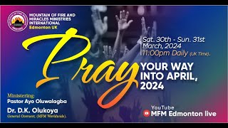 Pray Your Way Into April 2024  Day 3 31st March 11pm UK Time [upl. by Carlynn]