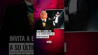 AMLO se quiere DESPEDIR 👋 con la BANDA MS 🥁 en su último 15 de SEPTIEMBRE como PRESIDENTE 😲 [upl. by Ainsworth]