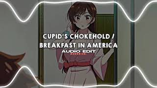 cupids chokehold  breakfast in america 「gym class hereos」  audio edit [upl. by Alleb]