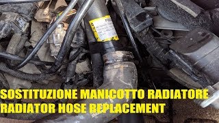 Sostituzione manicotto radiatore  Ford Fiesta 14i 16v 20022008 [upl. by Bruni875]