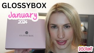 GLOSSYBOX JANUARY 2024 UNBOXING [upl. by Slifka831]