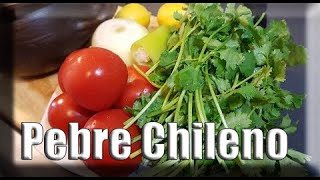 COMO HACER EL PEBRE CHILENO  RECETA PERFECTA [upl. by Anelem]