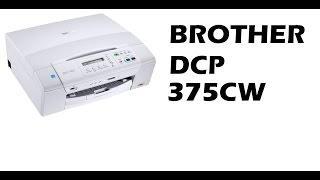 RESET BROTHER DCP 375CW PURGE [upl. by Boswall]