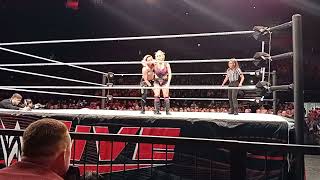 WWE Live Birmingham 17424 Womens Tag Team Part 2 [upl. by Bathelda]