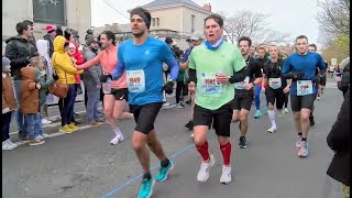 Le Marathon de La Rochelle 2023  Départ du 42 km [upl. by Atlas]