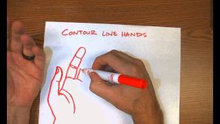 Contour Line Hand Drawings [upl. by Gudren488]