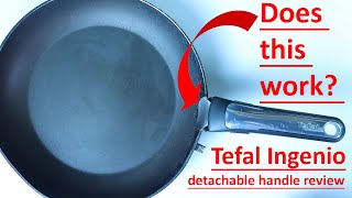 Does detachable pan handle work  Tefal Ingenio [upl. by Ranip]