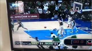 Buzzer Beater Jeron Teng  UST Growling Tigers vs DLSU Green Archers UAAP Season 75 [upl. by Shulamith535]