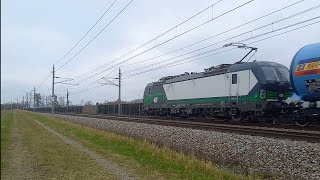 ELL Vectron mit neuen Kesselwagen und Makro [upl. by Emyaj]