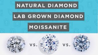 Real Jewelry Vs Fake Jewelry Natural Diamonds 💎  Lab Diamonds 💎amp Moissanite Diamonds 💎 [upl. by Hainahpez]