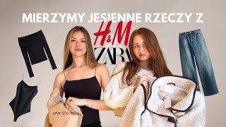 TRYON HAUL ⟡ HampM i ZARA ⟡ idealny set dresowy kurtki i wymarzone jeansy [upl. by Rania]