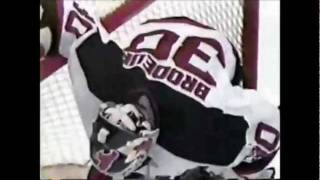 Martin Brodeur scores versus Canadiens 1997 [upl. by Branca]