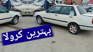 best condition toyota corolla car  86 corolla car review  Taxila bazar official [upl. by Mary]