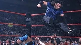 Matt Hardy Diving Leg drop complication 19992024 matthardy prowrestling [upl. by Avram]