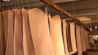 Leather Tanning at J E Sedgwick amp Co [upl. by Linad]