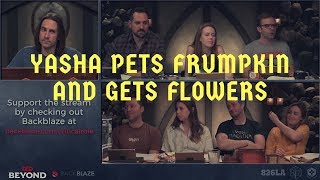 Yasha Pets Frumpkin and Collects Flowers [upl. by Vito]