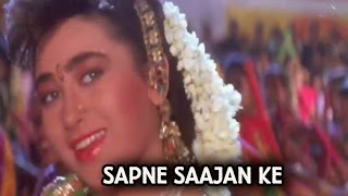 Title Song Video Song  Sapne Saajan Ke  Karisma Kapoor  Salman Khan [upl. by Yrak586]