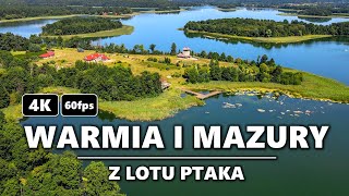 Warmia i Mazury z lotu ptaka w 4K [upl. by Gellman186]