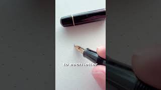 Those letters are so beutifull fountainpen satisfying interestingfacts writingtips [upl. by Gentes]