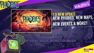 ENID 19 NEW UPDATE NEW PHOBIES NEW MAPS NEW BALANCE PATCHES NEW EVENTS  phobies [upl. by Medardas669]