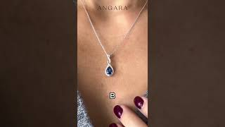 Colored Gemstone Pendants  Fall Jewelry  Fall 2024 Jewelry Trends  Angara Jewelry [upl. by Nollahp402]