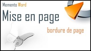 Bordure de page dans Word  Formation Word Marseille [upl. by Nnayrb]