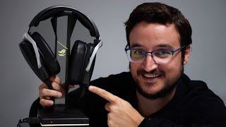 ASUS Headset Stand  Throne Qi Review [upl. by Anrim]