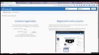 Tutorial Plataforma Isalud [upl. by Icyak]