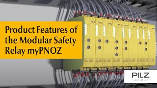 Modular Safety Relay myPNOZ An Overview of the Product Features  Pilz [upl. by Tilda]