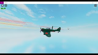 Mitsubishi A6M Zero Showcase  Plane Crazy ROBLOX [upl. by Htebazle336]