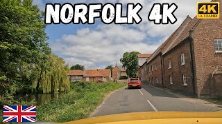 【4K】HUNSTANTON TO WELLS NEXT THE SEA 4K DRIVING TOUR NORFOLK [upl. by Nalid770]