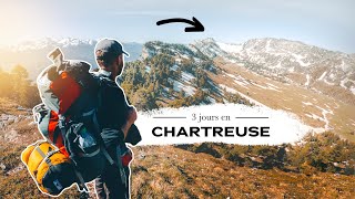 3 jours et 60km dans la Chartreuse  Bivouac et Rando en autonomie [upl. by Blondelle]