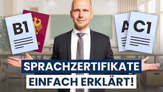 Die wichtigsten Sprachzertifikate für die Einbürgerung [upl. by Formenti609]