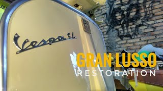 Vespa GL 150 Full Restoration [upl. by Amikay389]