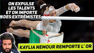 JO Paris 2024  rejetée par la fédération française Kaylia Nemour remporte l’or avec l’Algérie [upl. by Sina537]