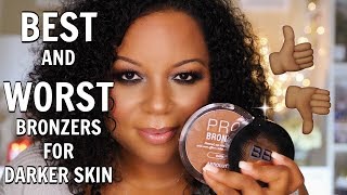 Best and Worst Bronzers for Darker Skin  Savvy 🎵 [upl. by Schweitzer269]