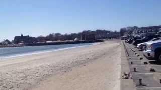 Narragansett Rhode Island Striper Fishing Narragansett Town Beach Narragansett RI [upl. by Eliot]