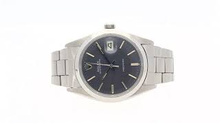 Rolex Oyster Precision 6694 34mm Stainless Steel Watch [upl. by Hilel943]