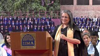 Ms Madhabi Puri Buch Chairperson SEBI addresses students at the 59th Convocation [upl. by Adnik]