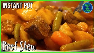 Easy Instant Pot Beef Stew  How to make easy step by step instructions  Instant Pot Duo Gourmet [upl. by Tavi729]