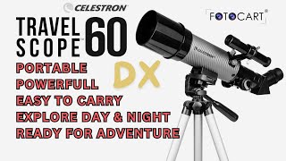 quotExplore Day and Night with Celestron Travel Scope 60 DX telescope space photography fotocart [upl. by Hillard]